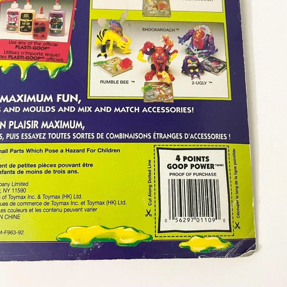 VTG 1994 Creepy Crawlers Spooky Goopy 5.5 Inch Action Figure Toymax Crime Grimes - Picture 9 of 16